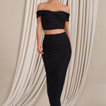 Raye | Black High Bodycon Pencil Skirt